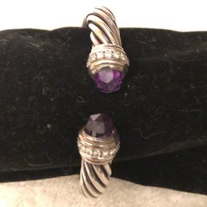 David Yurman Amethyst Bracelet